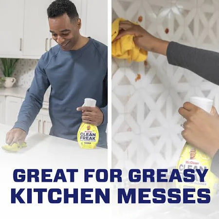 Mr. Clean Clean Freak Multi Surface Cleaning Spray, Deep Cleaning Mist Starter Kit and Refill Bundle, Unstopables Fresh Scent, 64 fl oz Cleaning Supplies #416252