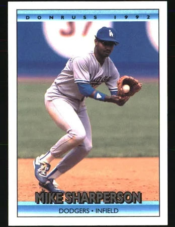 1992 Donruss Michael Tyrone Sharperson Baseball Card #526