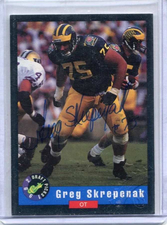 1992 Classic Draft Picks Greg Skrpenak Baseball Card #16