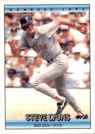 1992 Donruss Stephen John Lyons Baseball Card #758