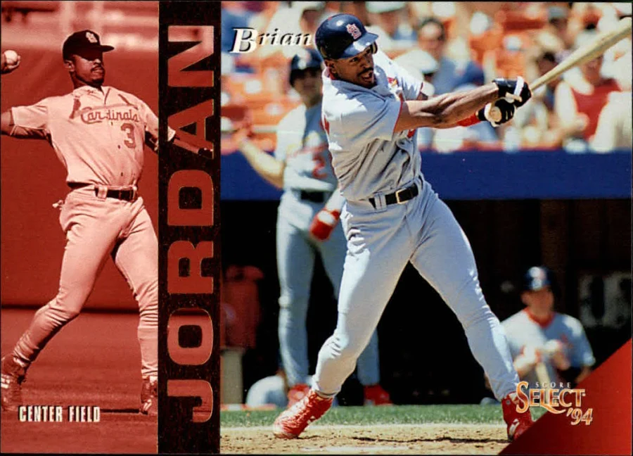 1994 Score Select Brian Jordan Baseball Card #62