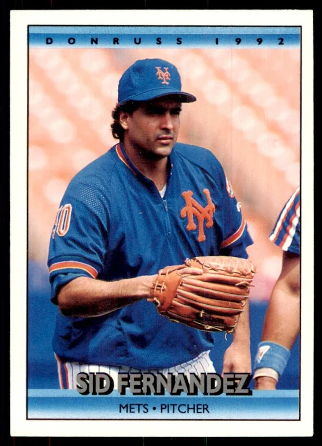 1992 Donruss Charles Sid Fernandez Baseball Card #719
