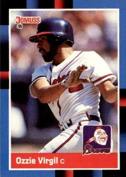 1988 Donruss Osvaldo Jose Virgil Jr. Baseball Card #143