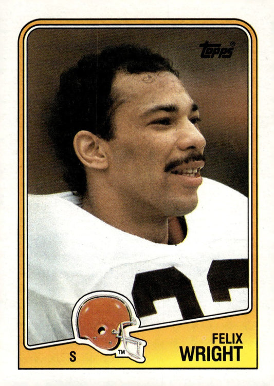 1988 Topps Felix Wright Football Card #101