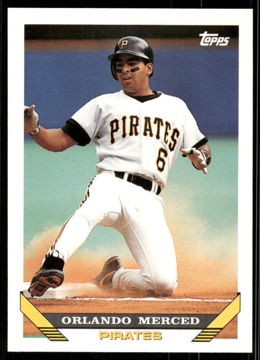 1993 Topps Orlando Merced Baseball Card #378
