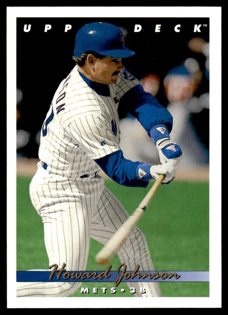 1993 Upper Deck Howard Johnson Baseball Card #676