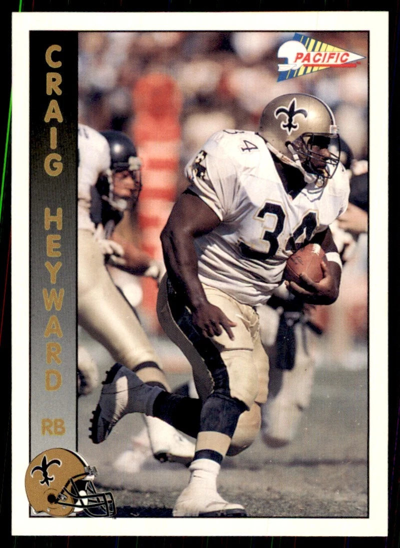 1992 Pacific Craig Heyward Football Card #532