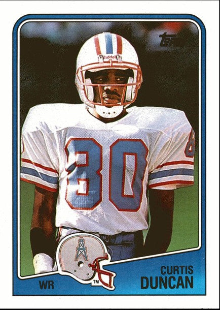 1988 Topps Curtis Duncan Football Card #108