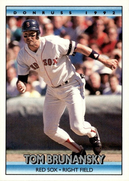 1992 Donruss Thomas Andrew Brunansky Baseball Card #490