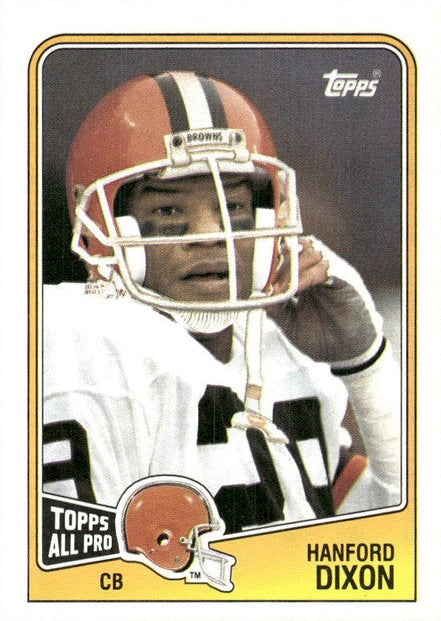 1988 Topps Hanford Dixon Football Card #99