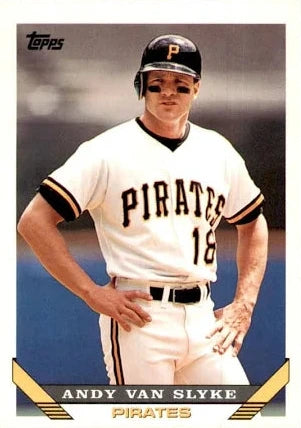 1993 Topps Andy Van Slyke Baseball Card #275