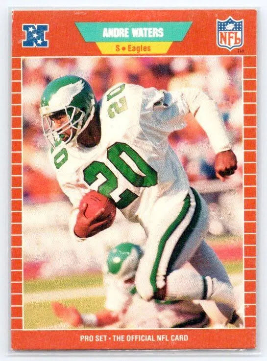 1989 NFL Pro Set Andre Waters Football Card #324