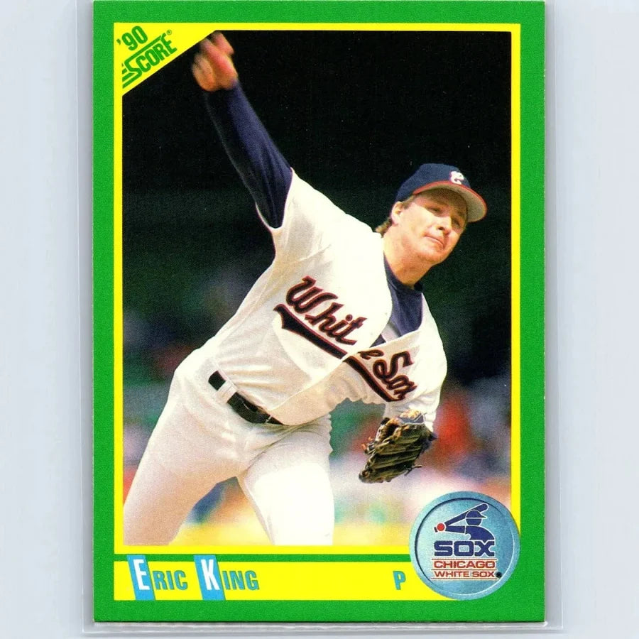 1990 Score Eric King Baseball Card #28