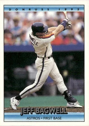 1992 Donruss Jeffrey Robert Bagwell Baseball Card #358