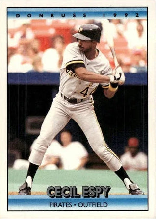 1992 Donruss Cecil Edward Espy Baseball Card #678