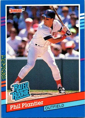 1991 Donruss Phillp (Phil) Alan Plantier Baseball Card #41