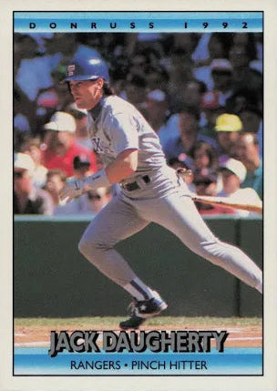1992 Donruss John Michael Daugherty Baseball Card #569