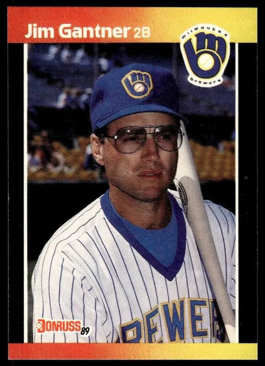 1989 Donruss James (Jim) Elmer Gantier Baseball Card #264