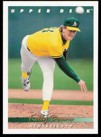 1993 Upper Deck Kelly Downs Baseball Card #636