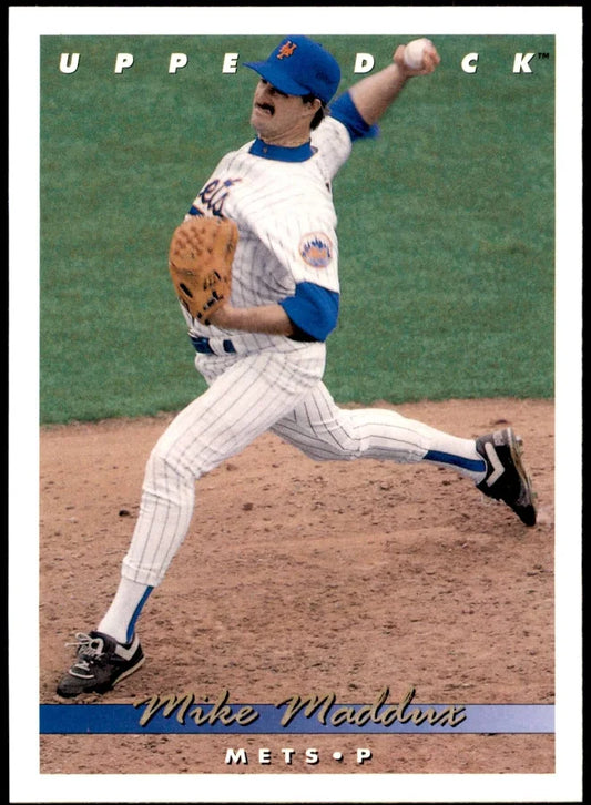 1993 Upper Deck Mike Maddux Baseball Card #650