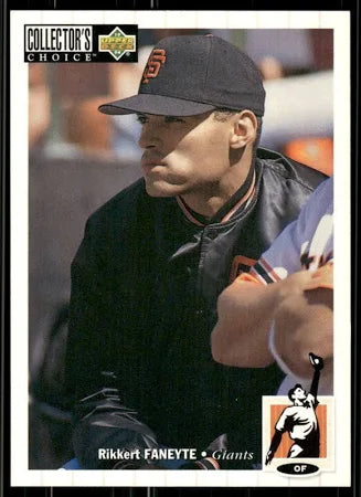 1993 Upper Deck Collectors Choice Rikkert Faneyte Baseball Card #97