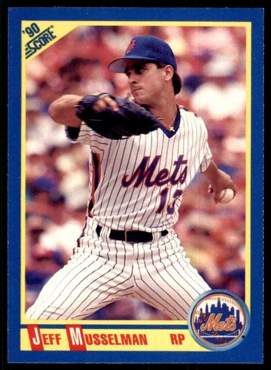 1990 Score Jeff Musselman Baseball Card #525