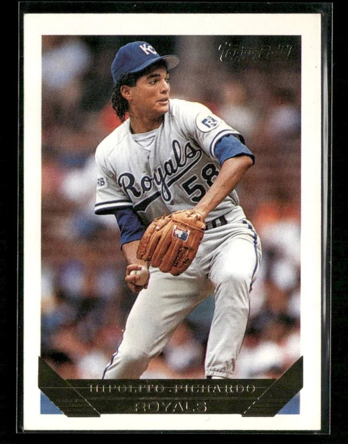 1993 Topps Hipolito Pichardo Baseball Card #349