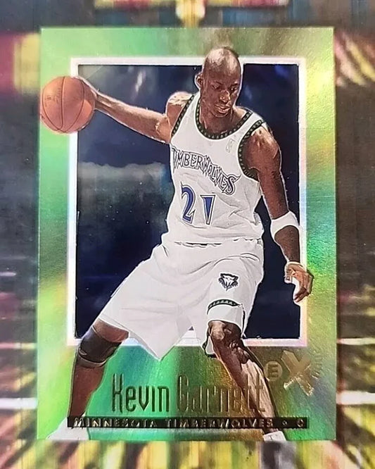 1997 Skybox E X 2000 Kevin Garnett Basketball Card #40