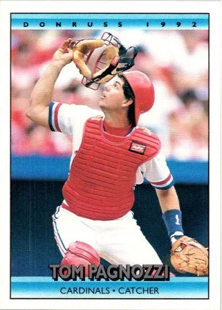 1992 Donruss Thomas Alan Pagnozzi Baseball Card #254