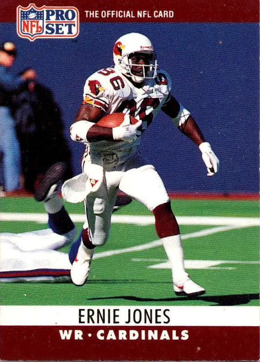 1990 NFL Pro Set Ernie Jones Football Card #258