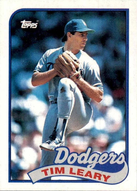 1989 Topps Tim Leary Baseball Card #249