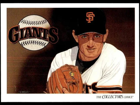 1993 Upper Deck Collectors Choice Giants Checklist Baseball Card #822