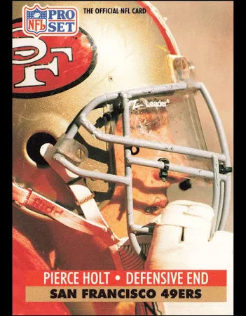1991 NFL Pro Set Peirce Holt Football Card #292