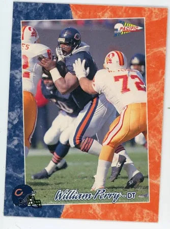 1993 Pacific William Perry Football Card #136