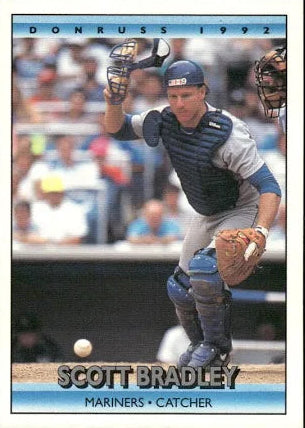 1992 Donruss Scott William Bradley Baseball Card #713