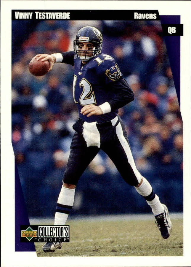 1997 Upper Deck Vinny Testaverde Football Card #259