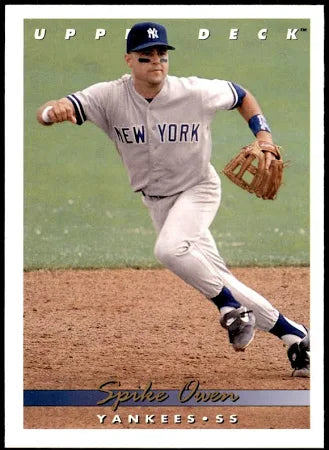 1993 Upper Deck SPike Owen Baseball Card #548