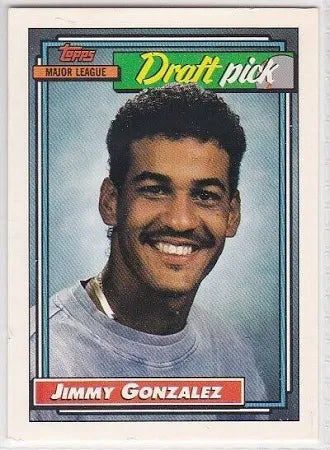 1992 Topps Jimmy Gonzalez Baseball Card #564