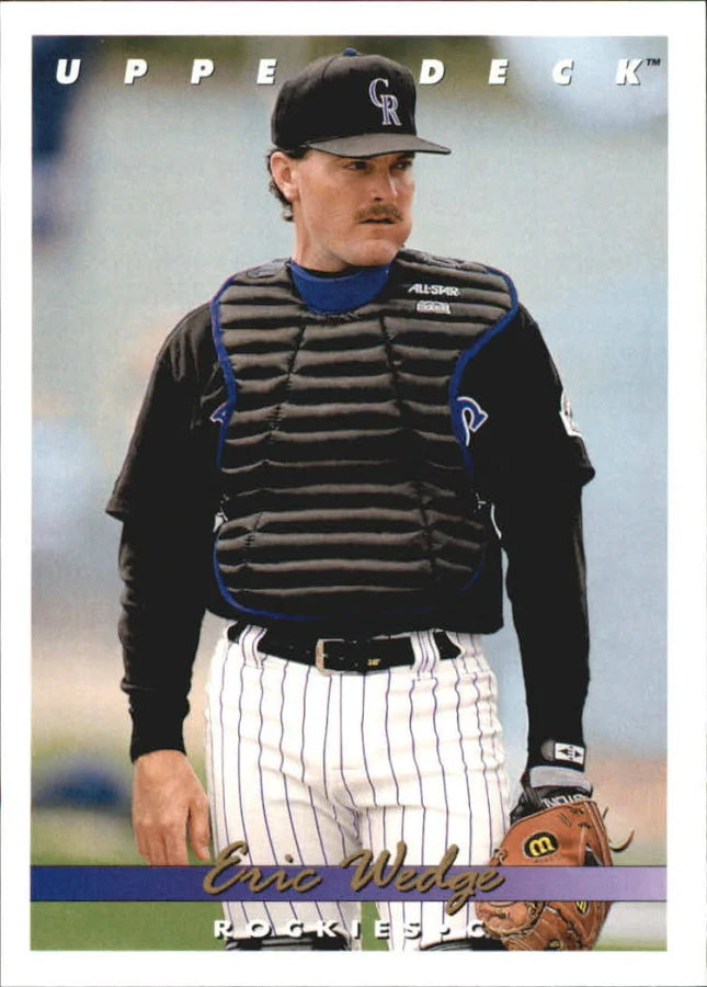 1993 Upper Deck Eric Wedge Baseball Card #653