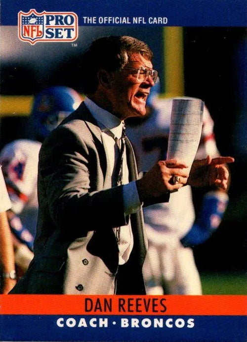1990 NFL Pro Set Dan Reeves Football Card #94