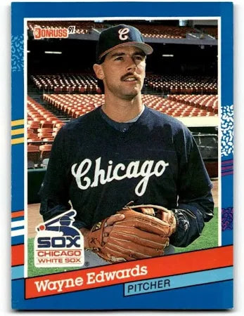 1991 Donruss Wayne Maurice Edwards Baseball Card #327