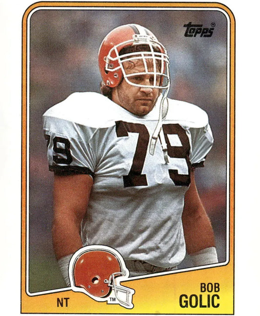 1988 Topps Bob Golic Football Card #94