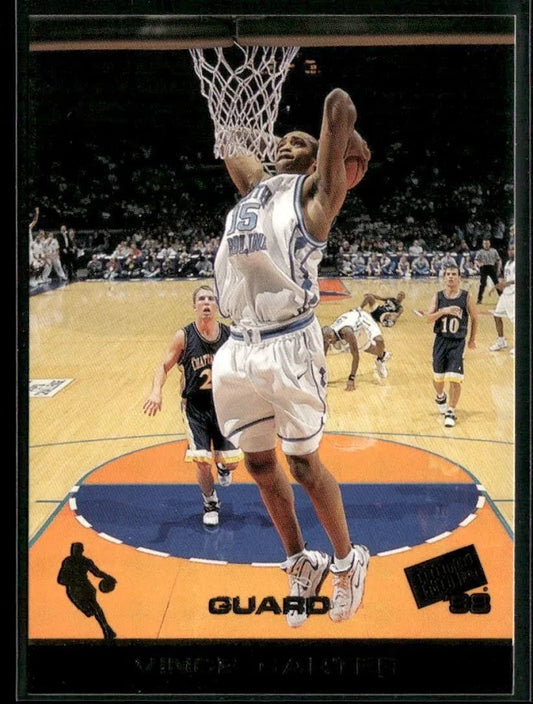 1998 Press Pass Vince Carter Basketball Card #4
