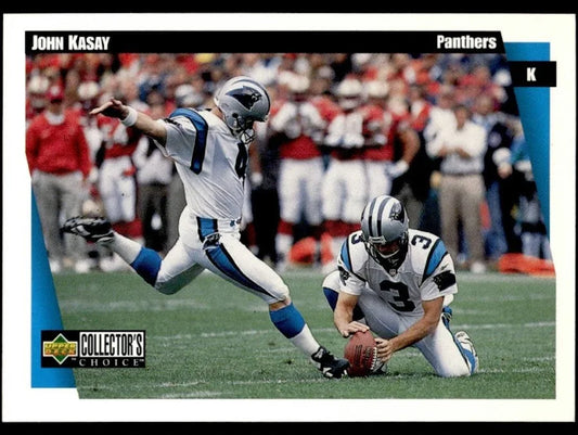 1997 Upper Deck John Kasay Football Card #232