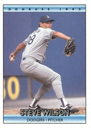 1992 Donruss Stephen Douglas Wilson Baseball Card #710