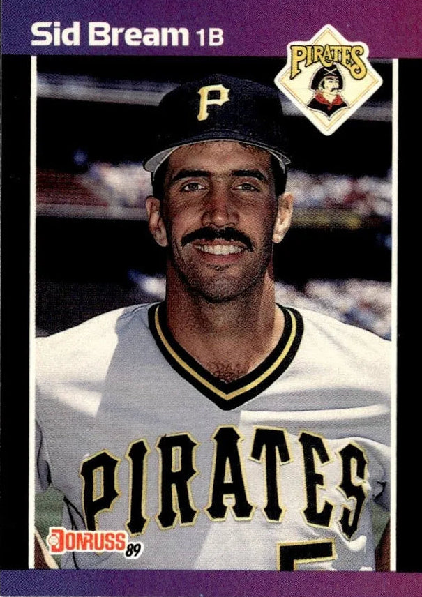 1989 Donruss Sidney (SID) Eugene Bream Baseball Card #252