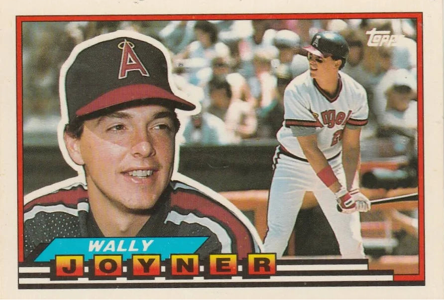 1989 Topps Wallace Keith Joyner Baseball Card #201