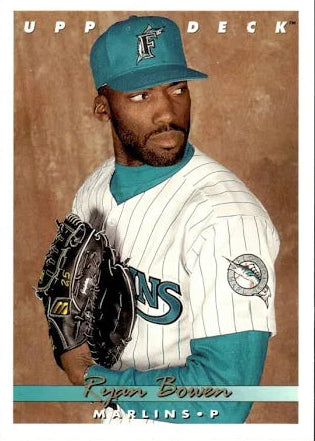 1993 Upper Deck Ryan Bowen Baseball Card #780