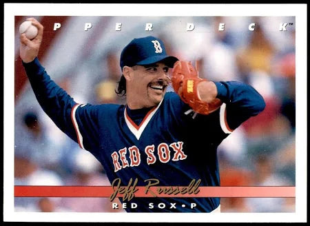 1993 Upper Deck Jeff Russell Baseball Card #702