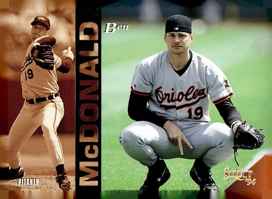1994 Score Select Ben McDonald Baseball Card #117